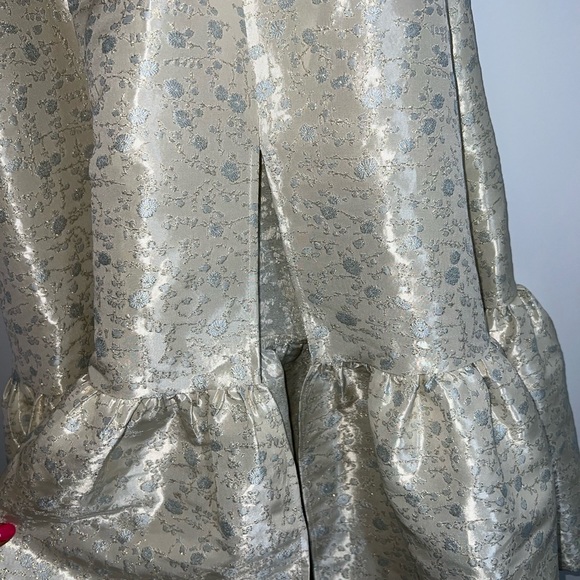 V. Chapman Virginia Tiered Strapless Corset Midi Dress bridal size 4 - Picture 10 of 16